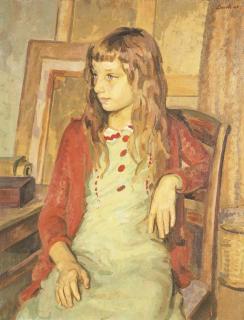 Henry Lamb, R.A. - Portrait of Henrietta Lamb