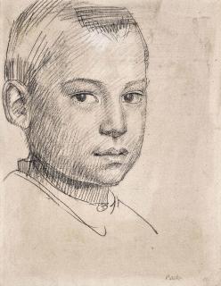Henry Lamb, R.A. - Study Of Breton Boy