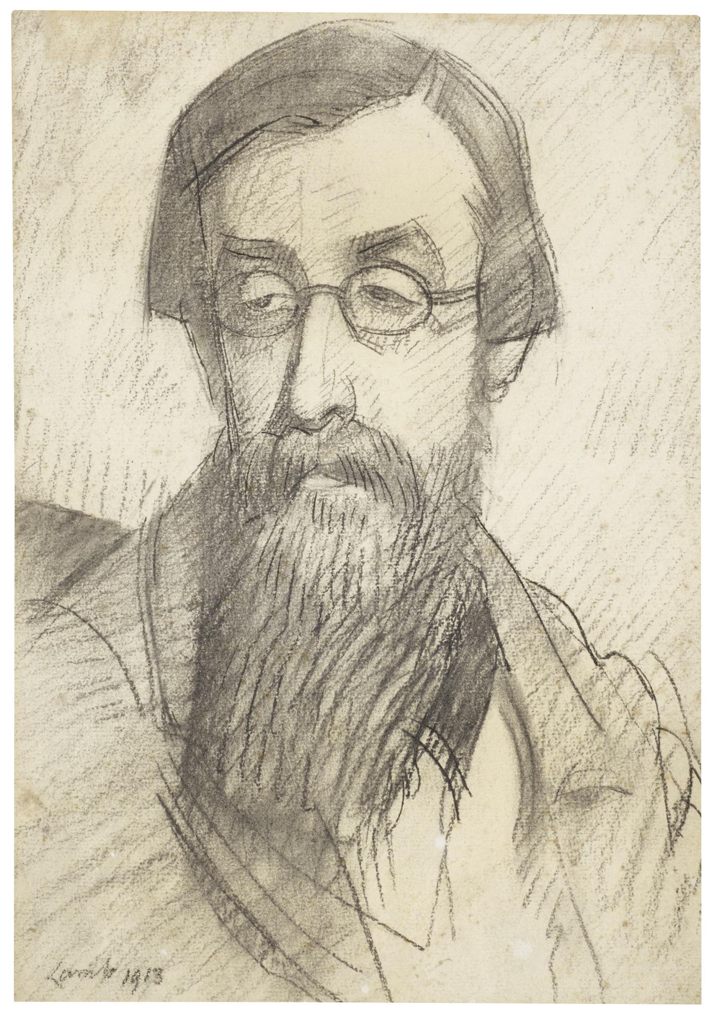 Henry Lamb - Study For Portrait Of Lytton Strachey