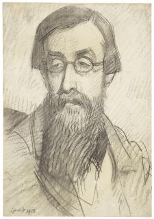 Henry Lamb - Study For Portrait Of Lytton Strachey