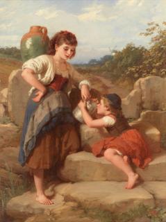 Henry Le Jeune, A.R.A. - A welcome refreshment