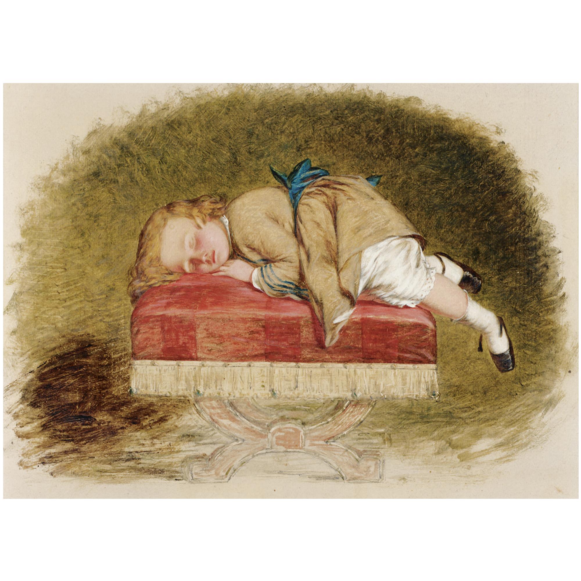 Henry Lejeune, A.R.A. - Exhausted