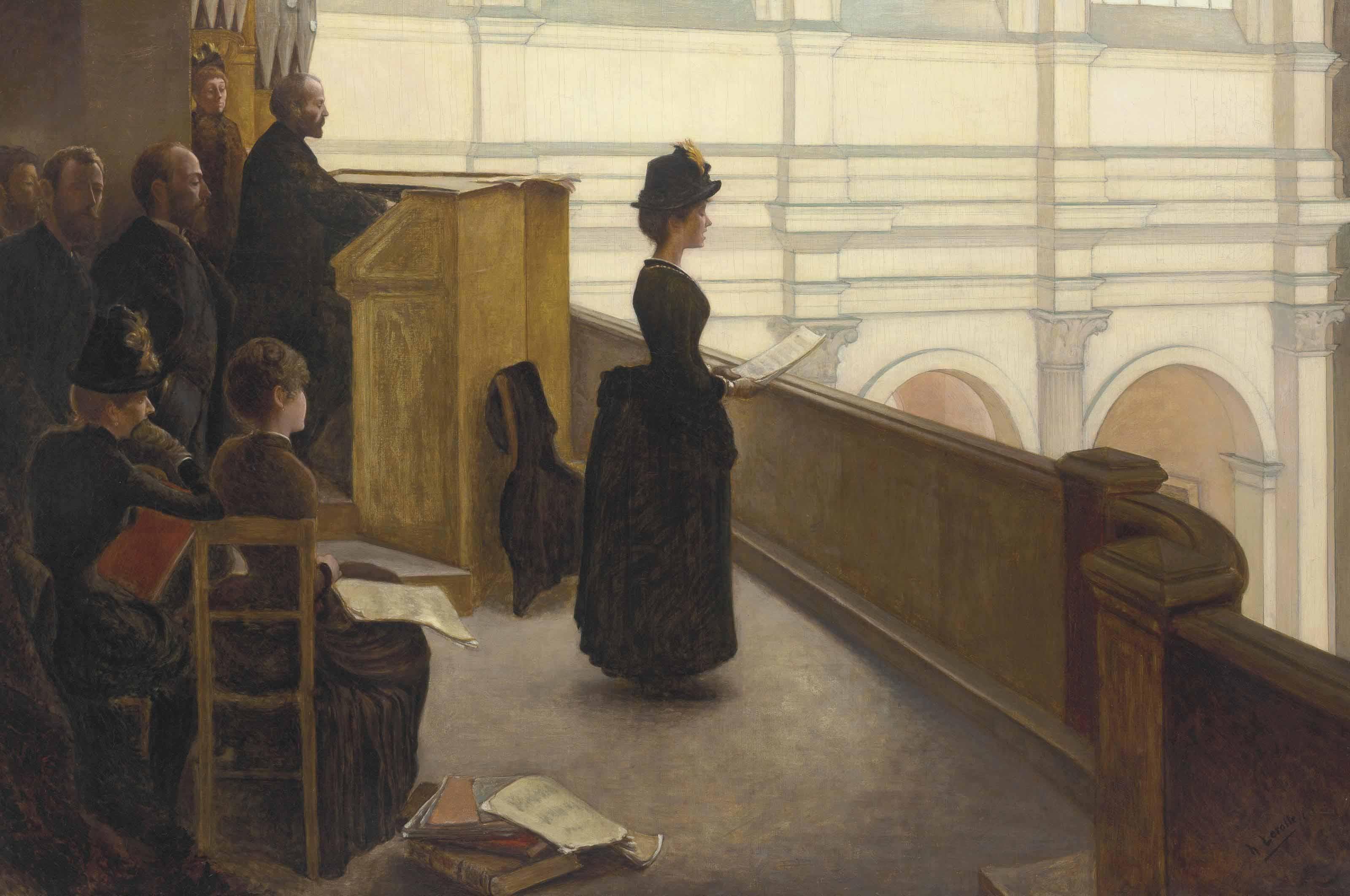 Henry Lerolle - À L\'Orgue