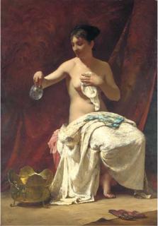 Henry Lerolle - Femme À Sa Toilette