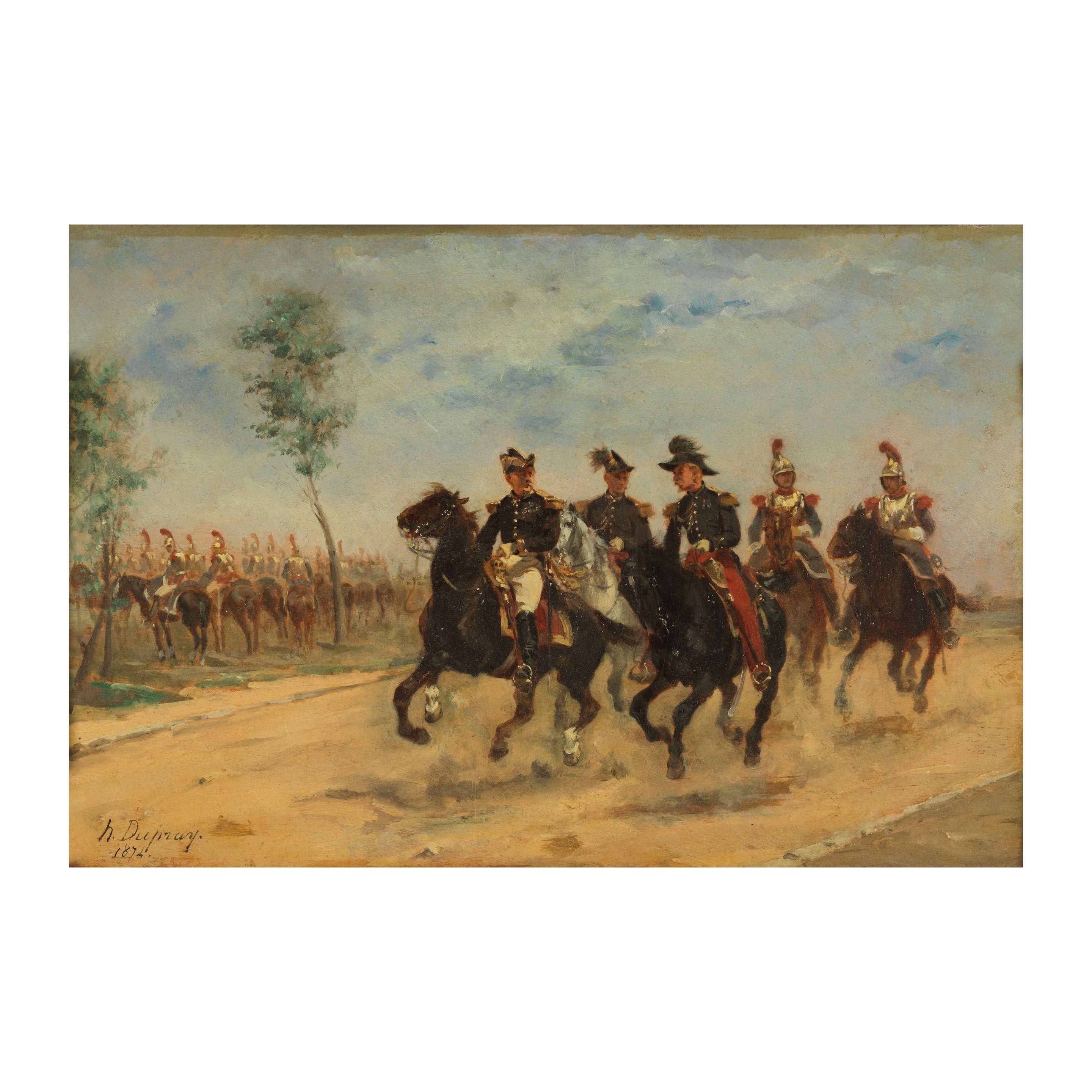 Henry Louis Dupray - Régiment de cavalerie