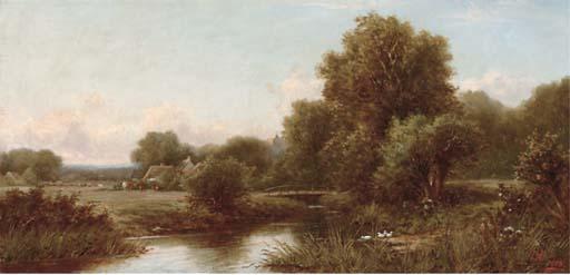Henry Maidment - A tranquil stretch of the river