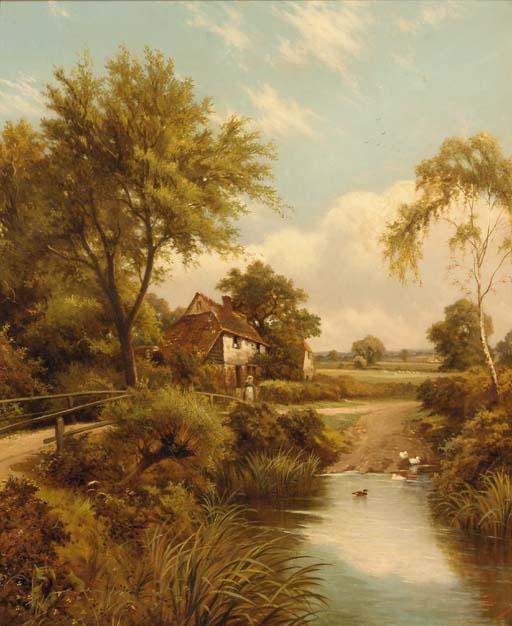 Henry Maidment - Feeding the ducks