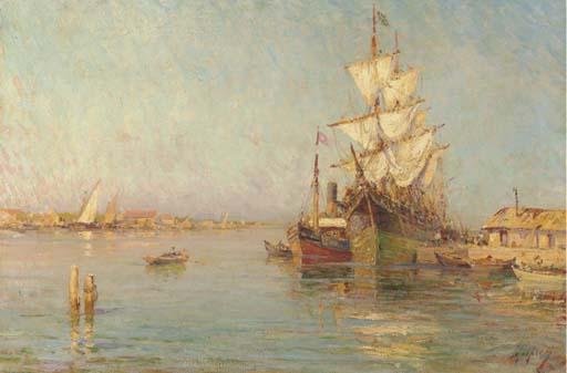 Henry Malfroy - A Mediterranean Port