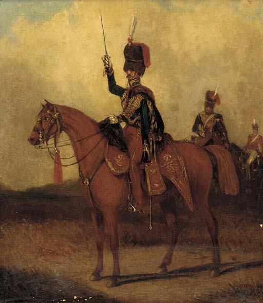 Henry Martens - The 11th Prince Albert\'s Own Hussars, circa 1845