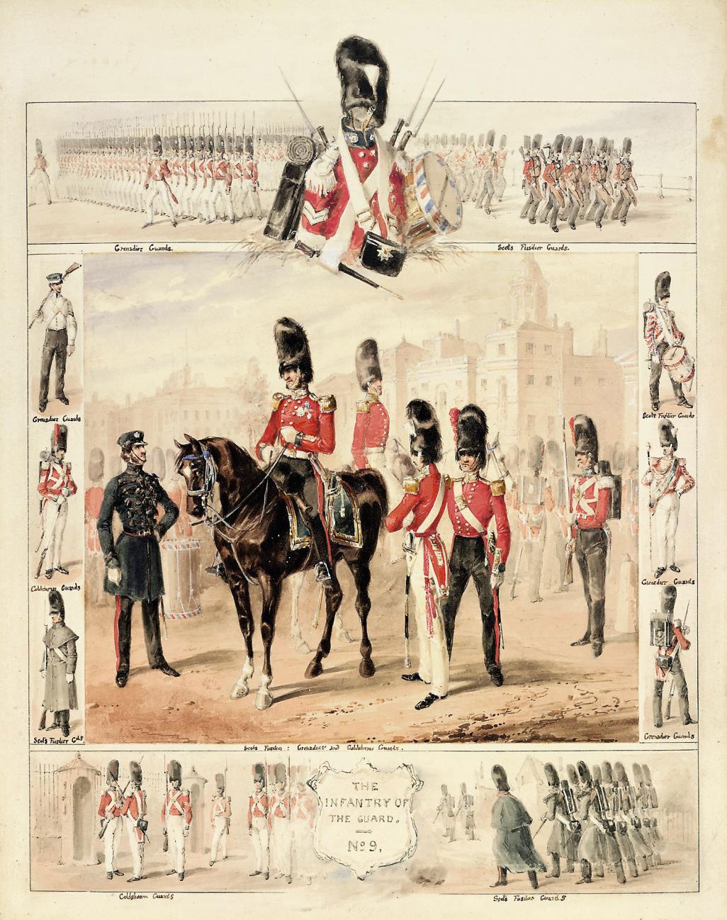 Henry Martens - The Infantry of the Guard: Studies of Grenadier Guards, Scots Fusilier Guards and Coldstream Guards