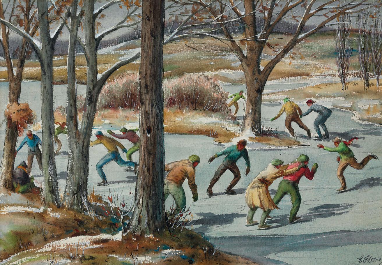 Henry Martin Gasser - Country Skaters