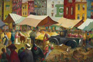Henry Martin Gasser - Saturday Shoppers
