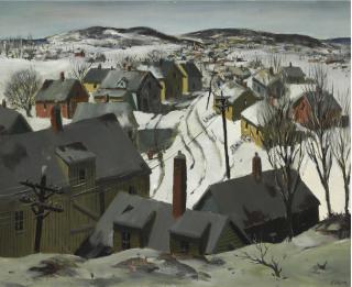 Henry Martin Gasser - Winter Road