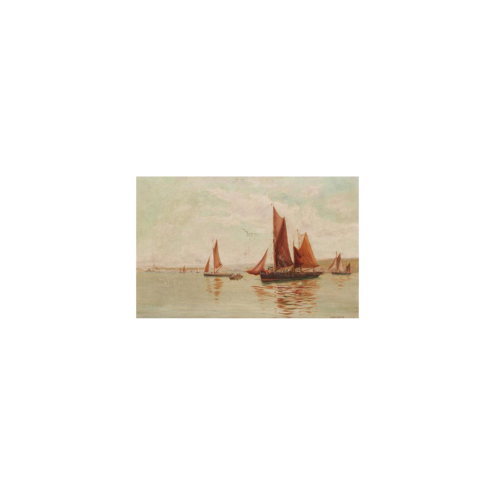 Henry Martin - A Pair Of Cornish Coastal Scenes