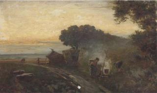 Henry Martin - The Gypsy Encampment