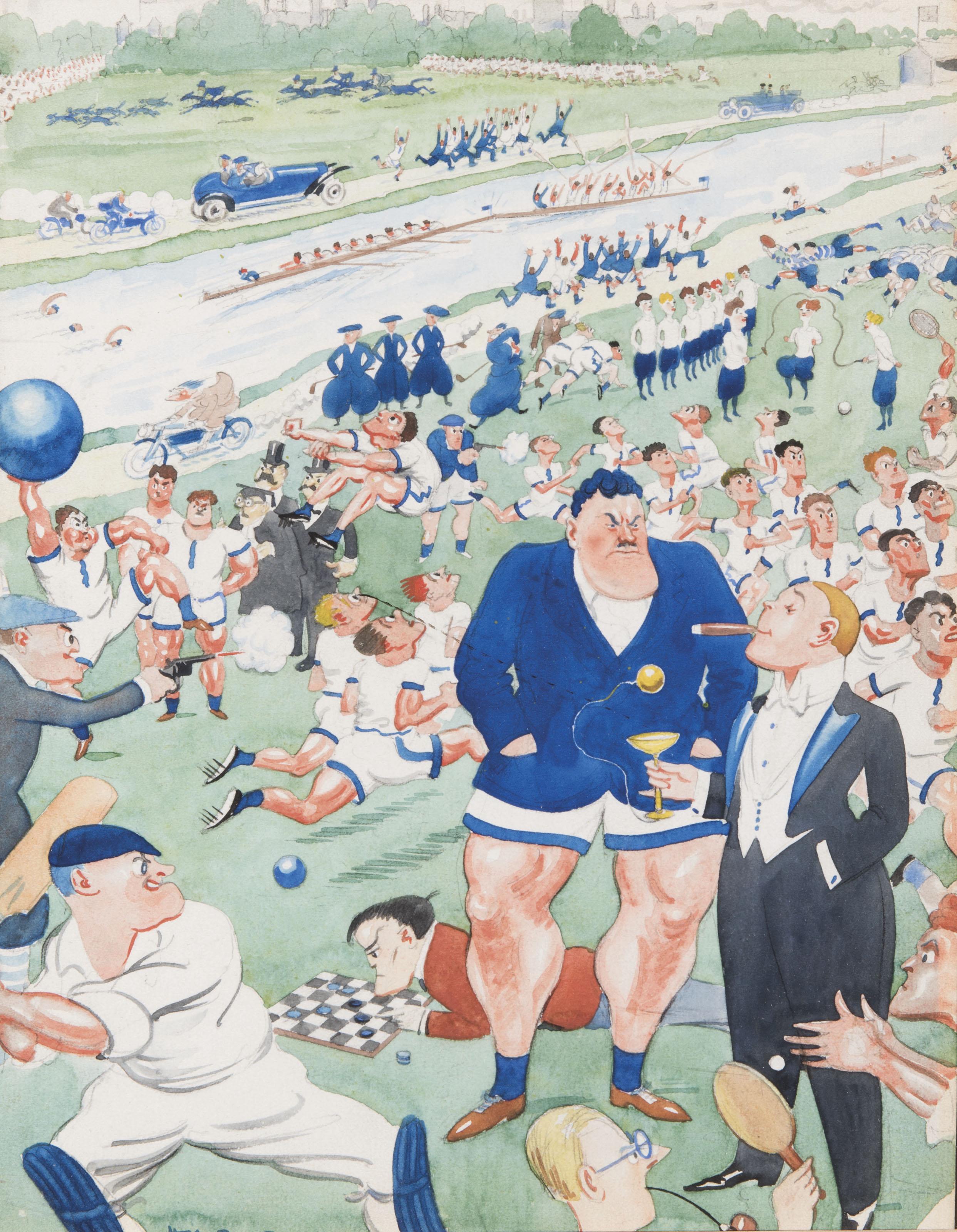 Henry Mayo Bateman - Oxford Unvisited