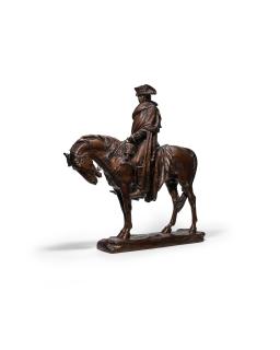 Henry Merwin Shrady - George Washington at Valley Forge 25 in. (63.5 cm.) high