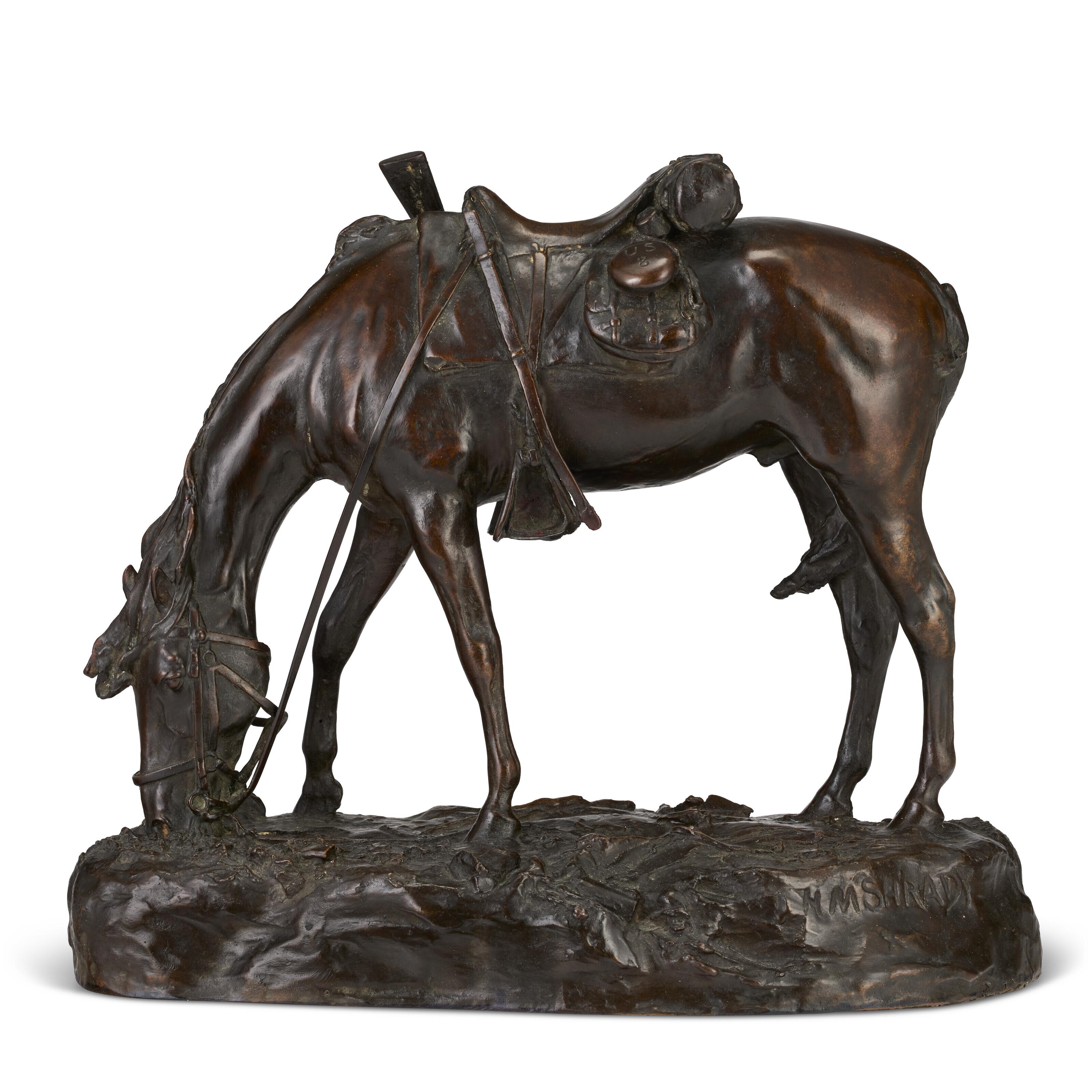 Henry Merwin Shrady - The Empty Saddle