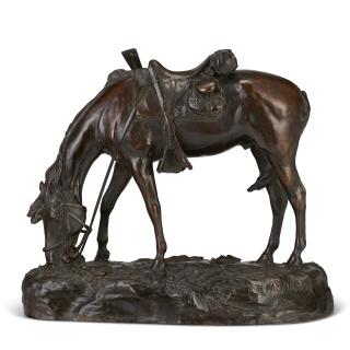 Henry Merwin Shrady - The Empty Saddle