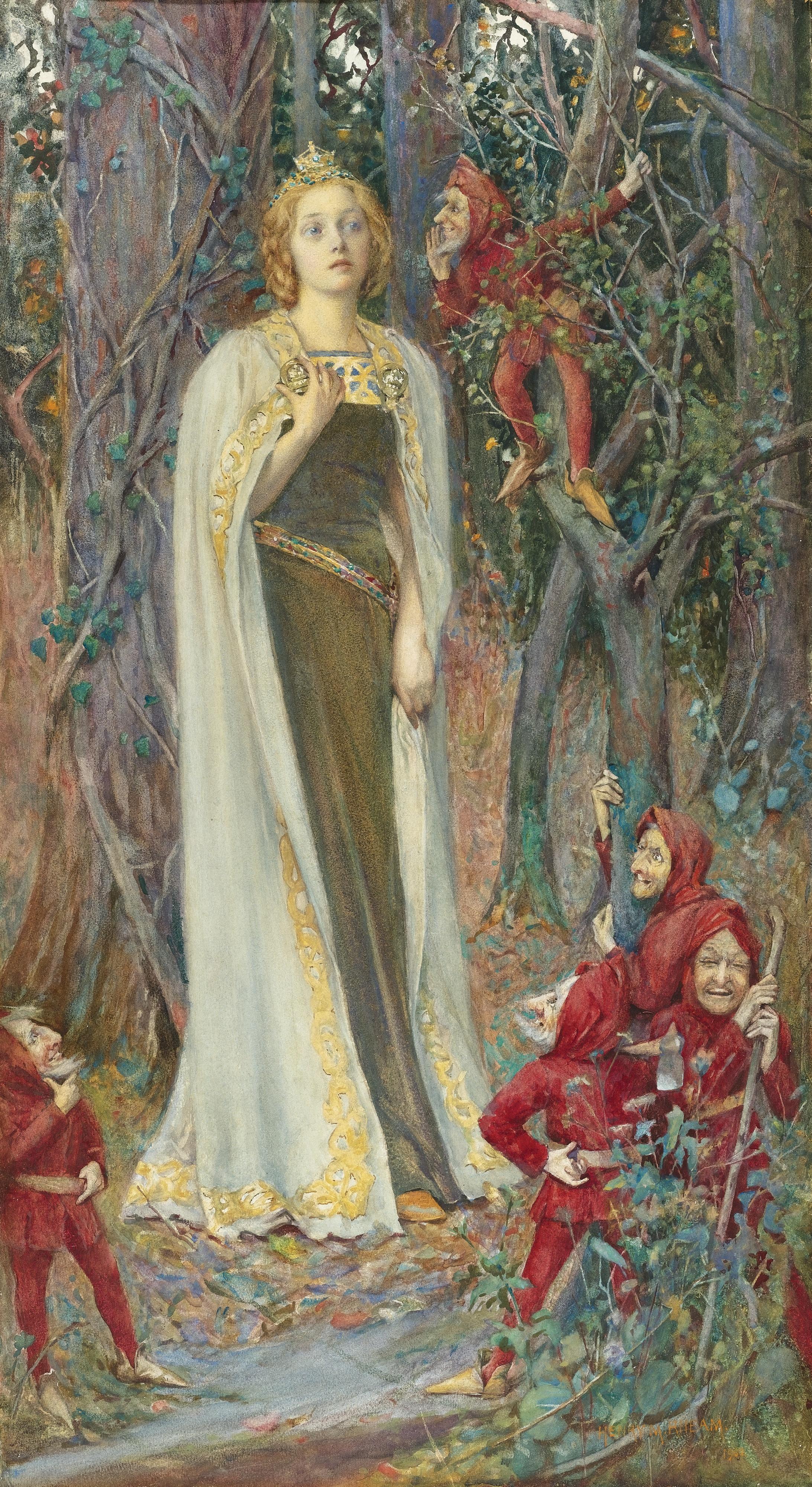 Henry Meynell Rheam - Once Upon A Time (Snow White)