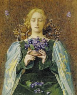 Henry Meynell Rheam - Violets