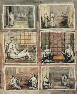 Henry Moore, O.M., C.H. - Figures in Settings