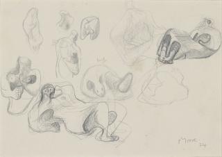 Henry Moore, O.M., C.H. - Ideas for Sculpture