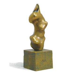 Henry Moore, O.M., C.H. - Maquette For Three-Quarter Figure: Lines