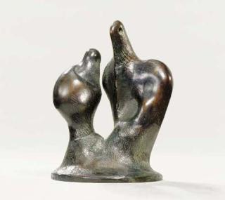 Henry Moore, O.M., C.H. - Mother and Child, Circular Base