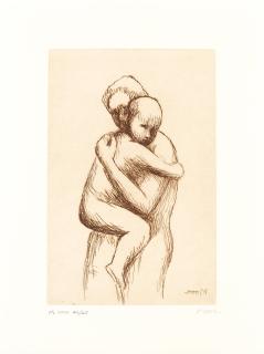 Henry Moore O.M., C.H. - Mother and Child XXX, from Mother and Child