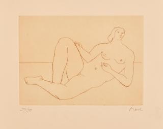 Henry Moore O.M., C.H. - Reclining Nude II