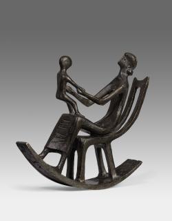 Henry Moore, O.M., C.H. - Rocking Chair No. 2