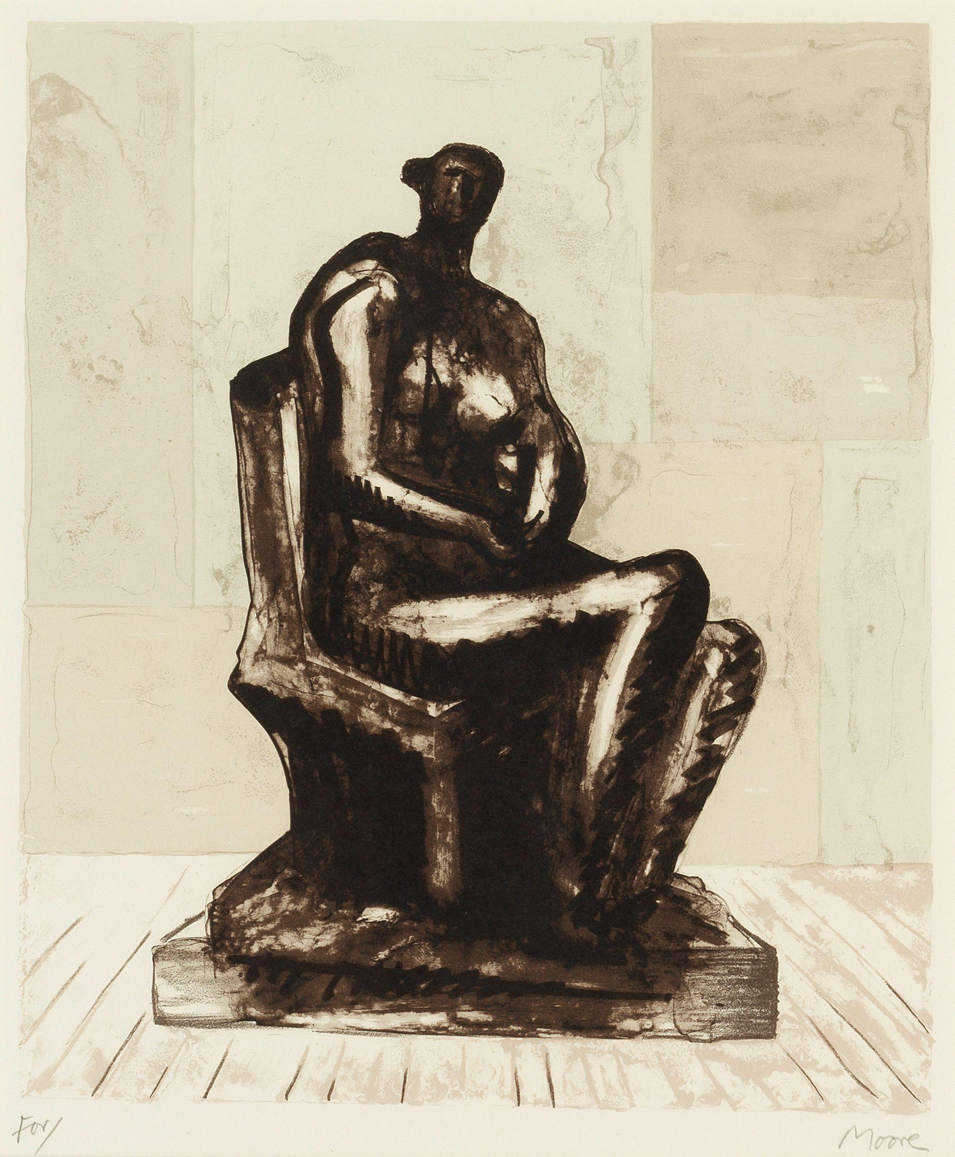 Henry Moore O.M., C.H. - Seated Figure