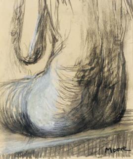 Henry Moore, O.M., C.H. - Seated Woman, Torso