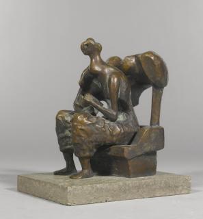 Henry Moore, O.M., C.H. - Seated Woman With A Book