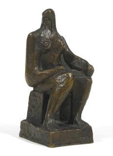 Henry Moore, O.M., C.H. - Small Seated Figure