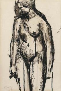 Henry Moore, O.M., C.H. - Standing Female Nude