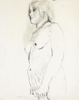 Henry Moore, O.M., C.H. - Standing Nude (Half Figure)