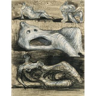 Henry Moore, O.M., C.H. - Studies For Sculpture
