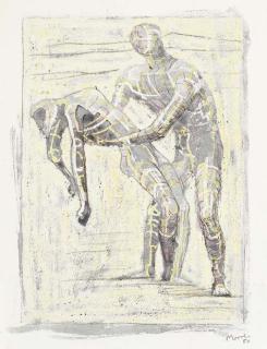 Henry Moore, O.M., C.H. - Study for the Death of Mira