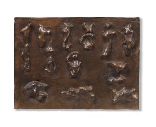 Henry Moore O.M., C.H. - Wall Relief: Maquette No. 9
