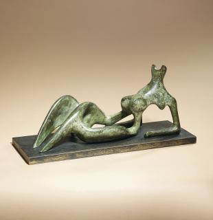 Henry Moore, O.M., C.H. - Working Model for Reclining Figure: Festival