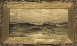 Henry Moore, R.A., R.O.I., R.W.S. - Incoming tide