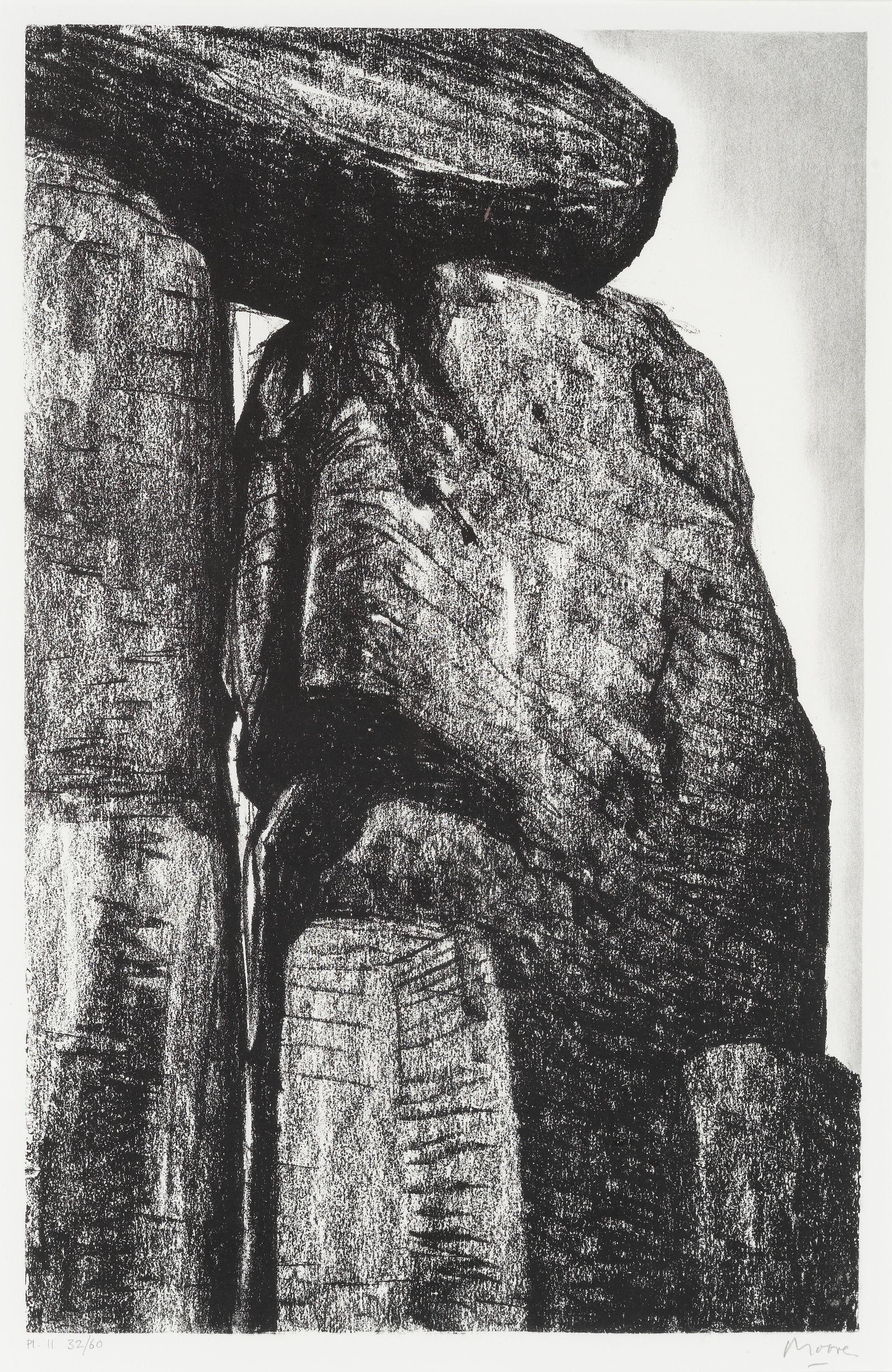Henry Moore, R.A. - Stonehenge: plates IV, VI, X, XI