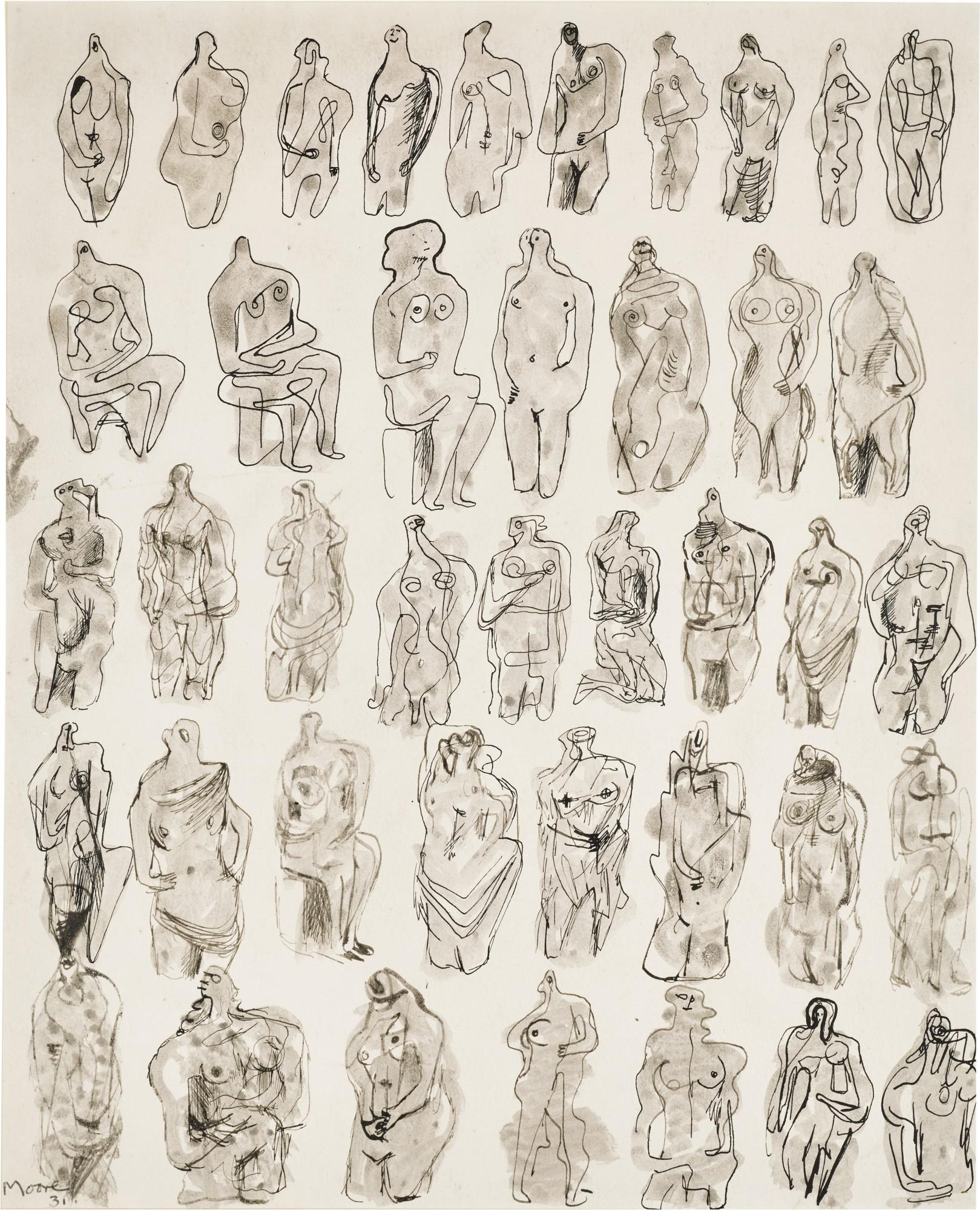 Henry Moore, R.A. - Studies for Sculpture