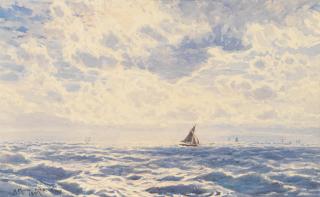 Henry Moore, RA - A calm sea