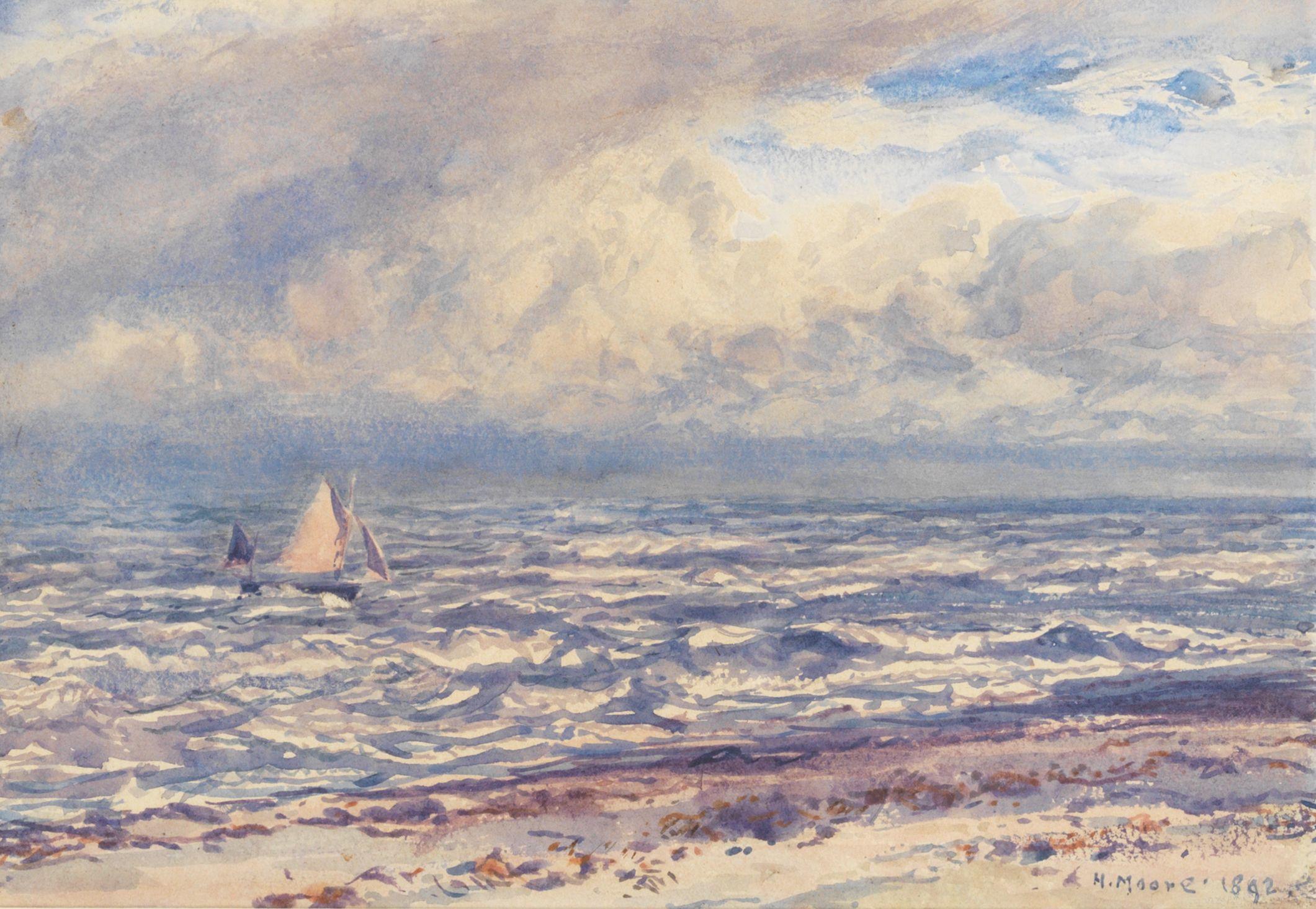 Henry Moore, RA - Shore breakers, Hastings