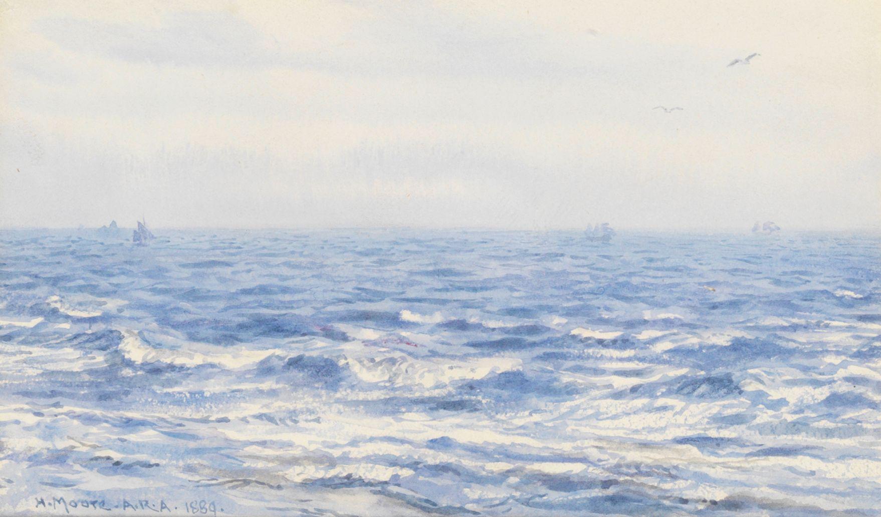 Henry Moore, RA - The open sea