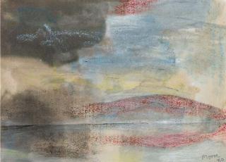 Henry Moore - Clouds and Hill