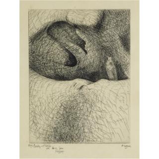 Henry Moore - Elephant Skull: Plate Xxi (Cramer 134)